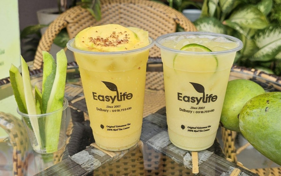 Cách làm trà xoài xanh muối ớt với hai loại xoài