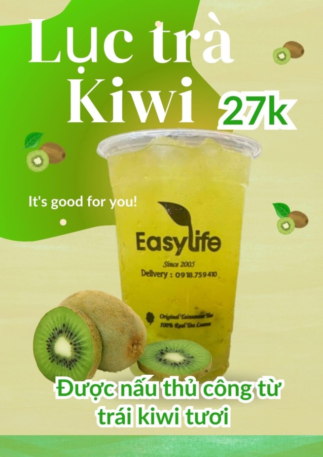 Công thức làm mứt Kiwi, pha trà Kiwi cost thấp
