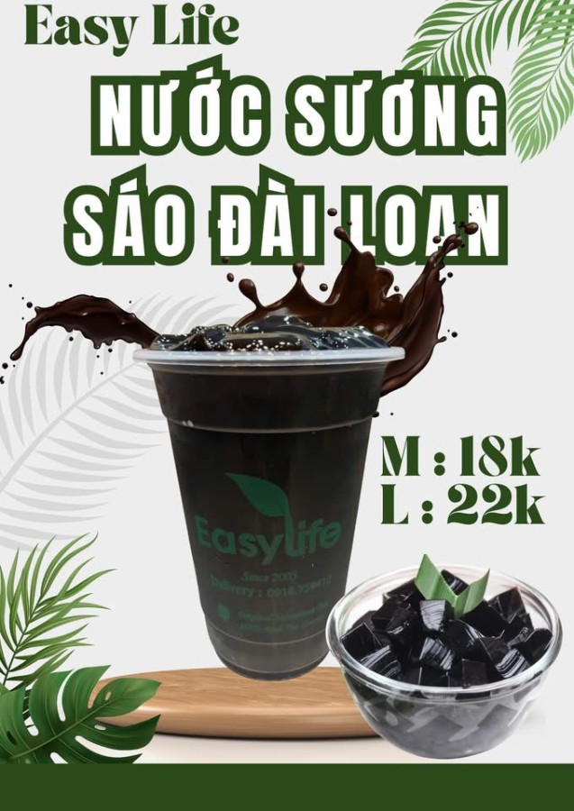 Cách pha món trà sương sáo nổi tiếng ở Đài Loan