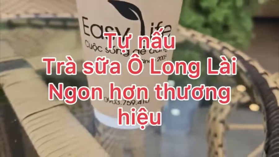 Cách pha trà sữa ô long lài - trân châu ô long ngon hơn thương hiệu nổi tiếng chỉ với 30 phút
