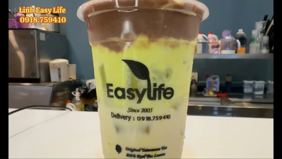 Cách làm một ly trà sữa bơ, ngon như Cheese coffee