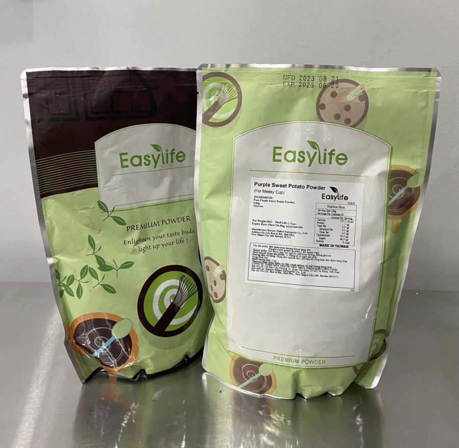 Bột Messy Cup Khoai Lang Tím EasyLife gói 1kg