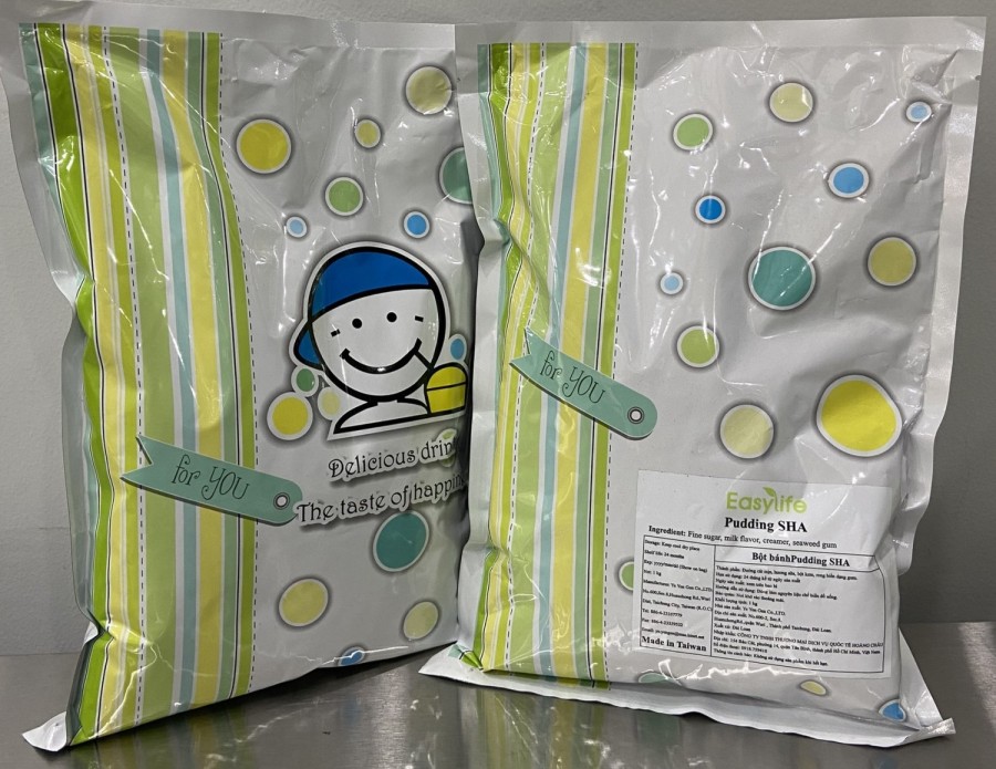 Bột Pudding Sha Đài Loan EasyLife gói 1kg