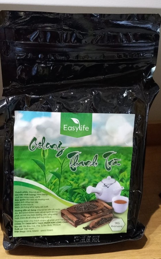 Trà Ô Long Thanh Trà Lá EasyLife gói 1kg