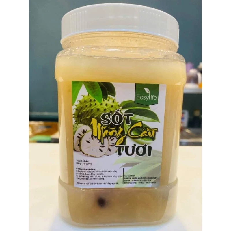 Sốt Mãng Cầu EasyLife hũ 1kg