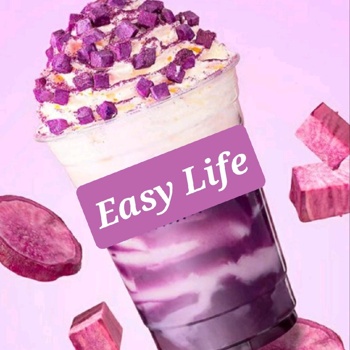 Bột Messy Cup Khoai Lang Tím EasyLife gói 1kg