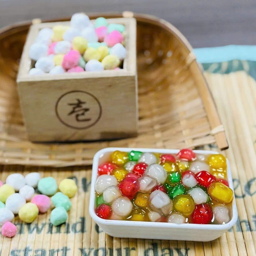 Thạch củ năng cầu vồng