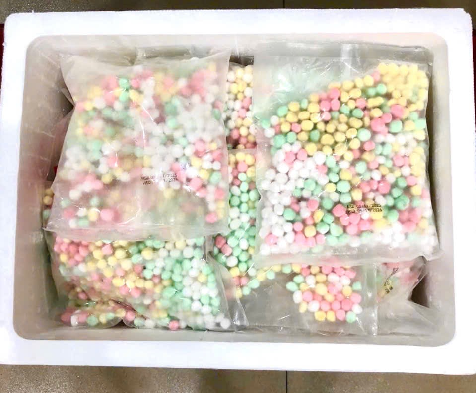 Thạch củ năng cầu vồng